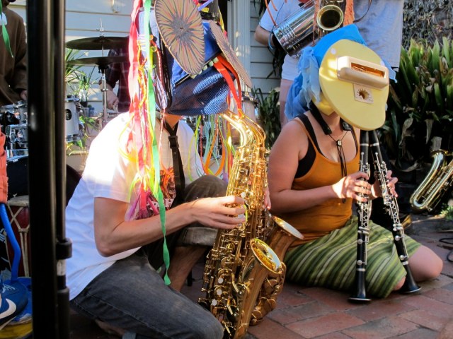 double sax double clarinet